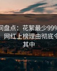 秘语空间盘点：花絮最少99%的人都误会了，网红上榜理由彻底令人沉沦其中