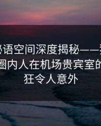 速报：秘语空间深度揭秘——猛料风波背后，圈内人在机场贵宾室的角色疯狂令人意外